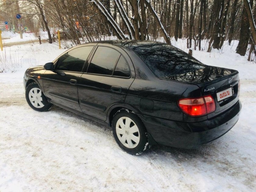 Ниссан Альмера 2005 черный