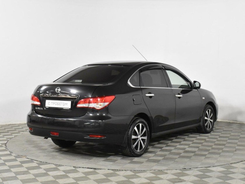 Ниссан Альмера 2015 черная