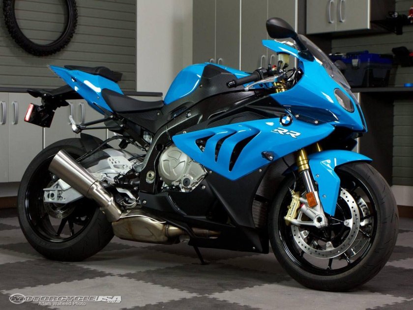 BMW s1000rr синий