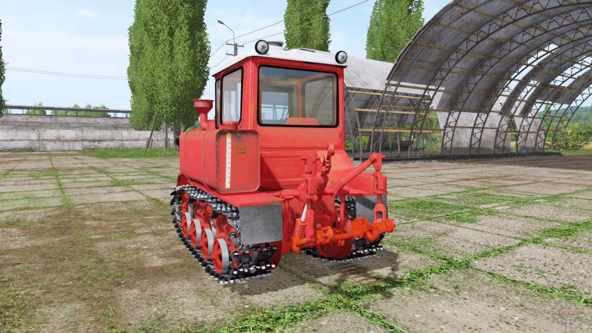 ДТ-175 Волгарь с отвалом