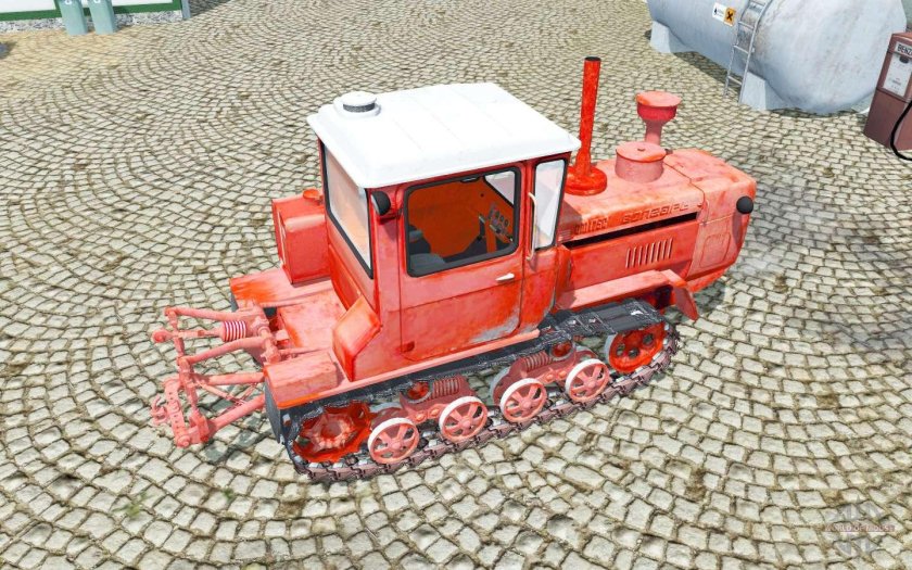 Гусеничный трактор дт 75