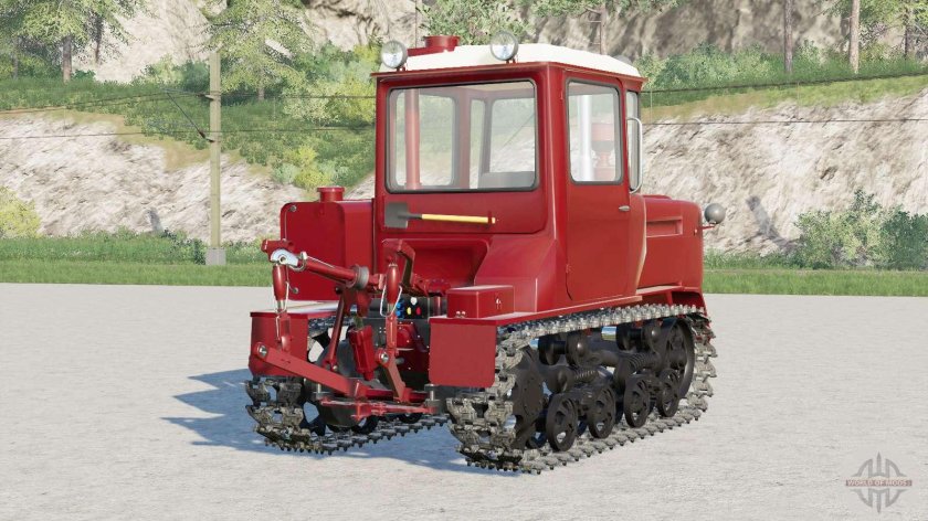 Трактор гусеничный