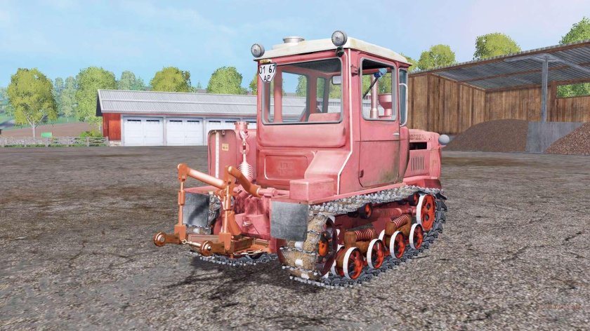 Гусеничный трактор ДТ 175 Волгарь