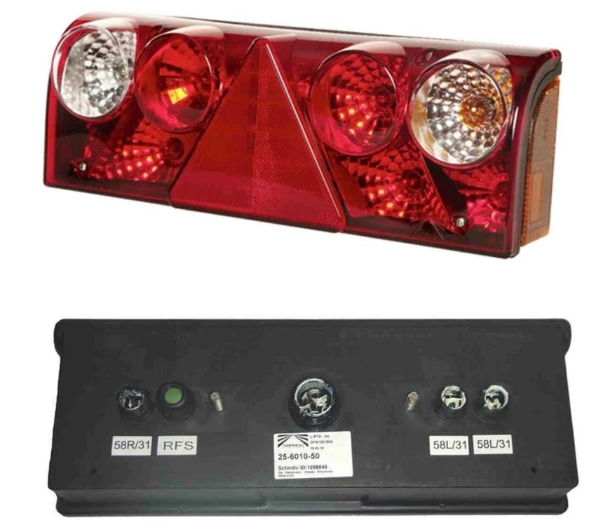 Фонарь задний schmitz europoint ii правый