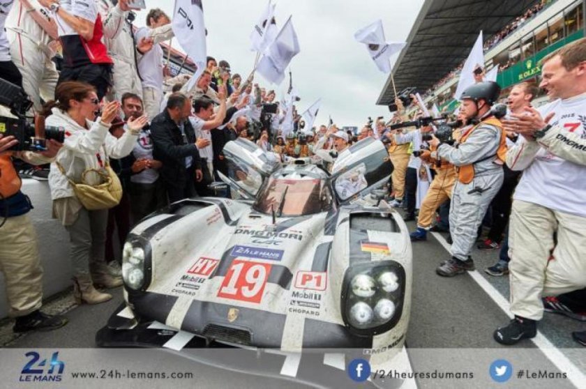 Porsche гонки 24 часа Ле-Мана