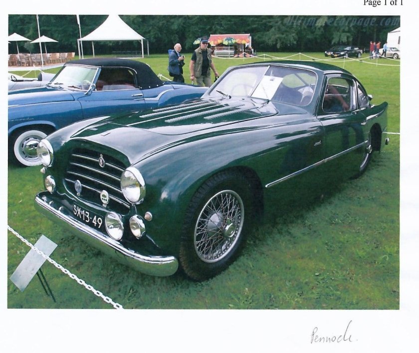 Talbot Lago t26 Pennock Coupe
