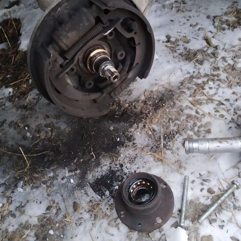 Задняя ступица Лада Приора с АБС