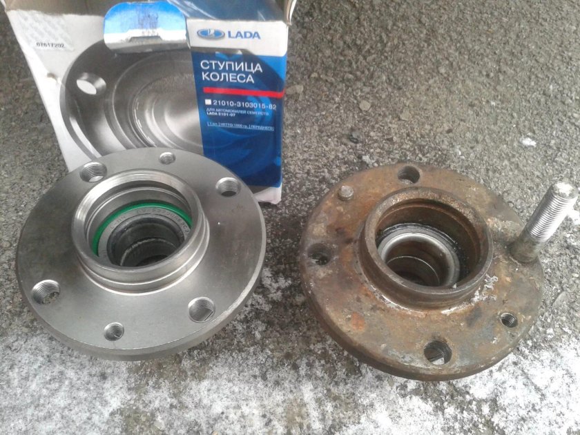 Передняя ступица Лада Калина 1