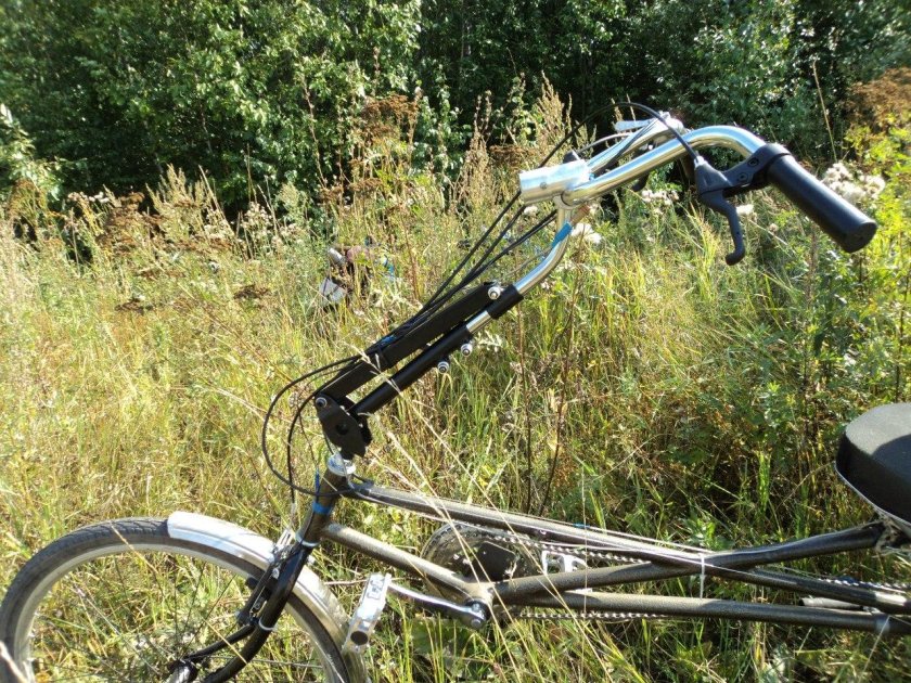 Тандем велосипед лежачий