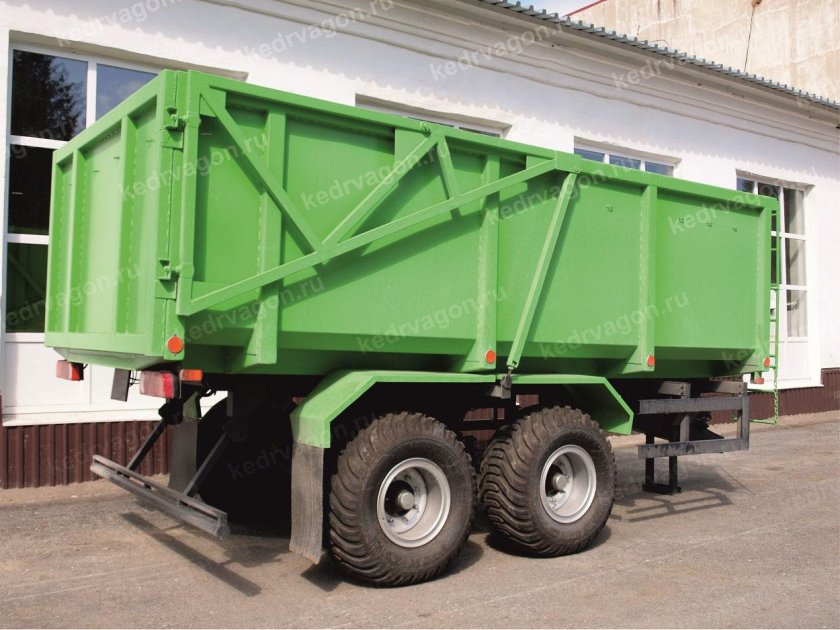 Пст-12 полуприцеп самосвальный тракторный
