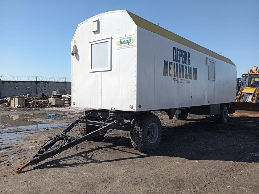 Кедр вагончик на колесах