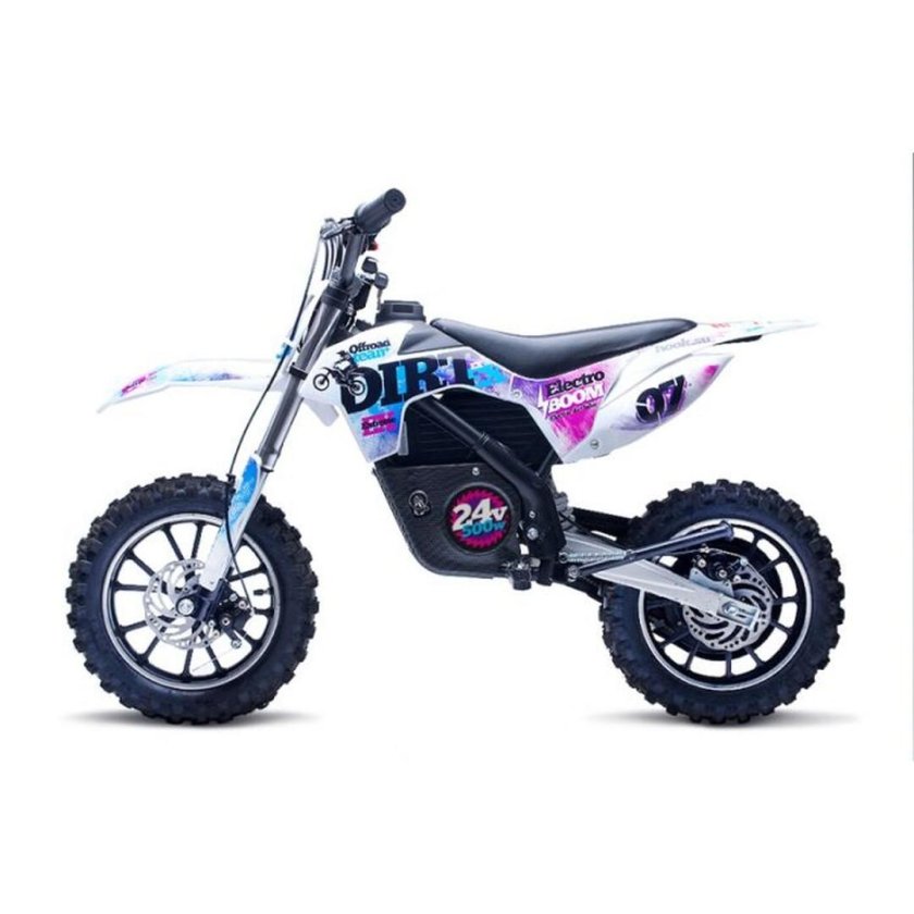 Детский электрический мотоцикл Hook Dirt 24v