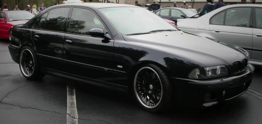 Bmw 5 e39 черная