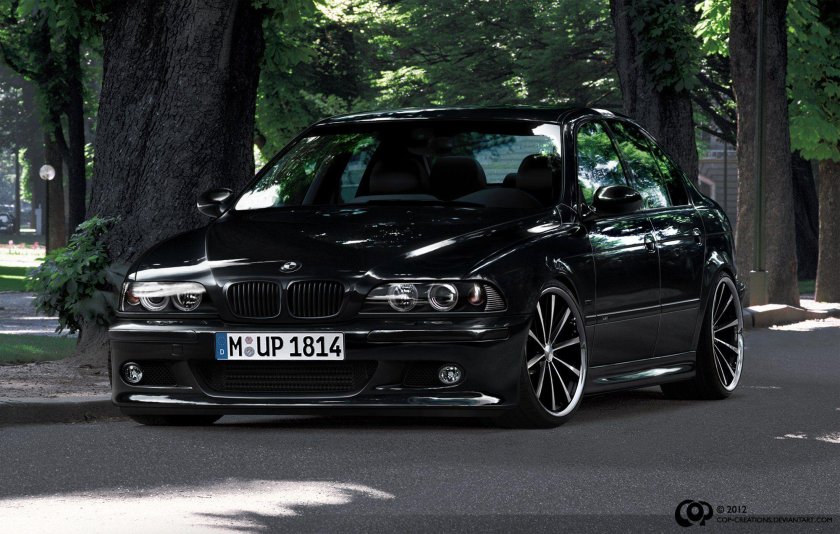 BMW e39 Black