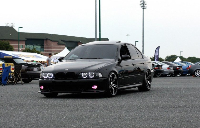 BMW e39 Tuning Black