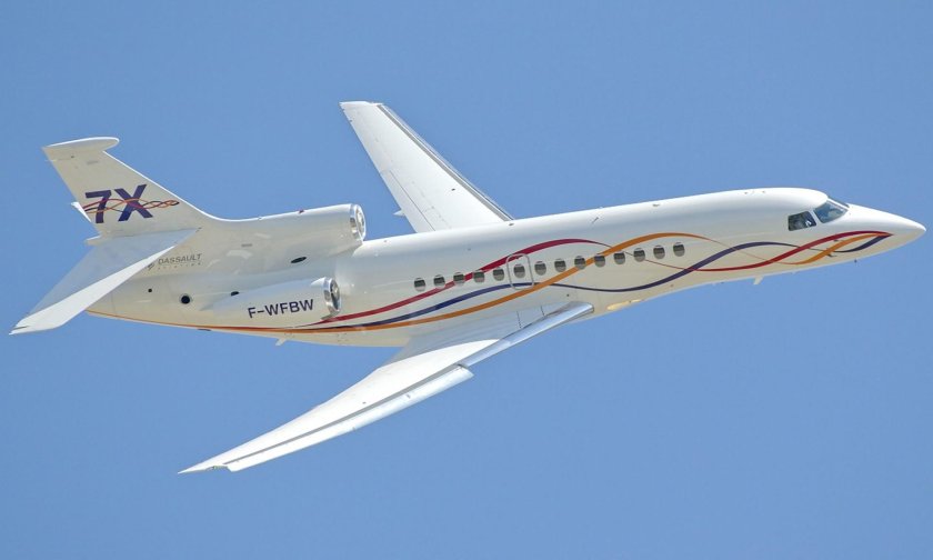 Фалькон 7х самолет