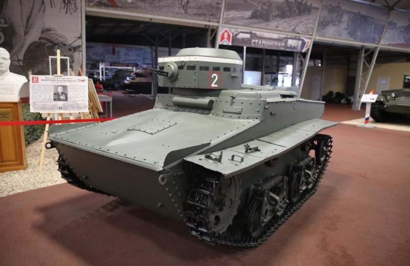 Т-37а плавающий танк