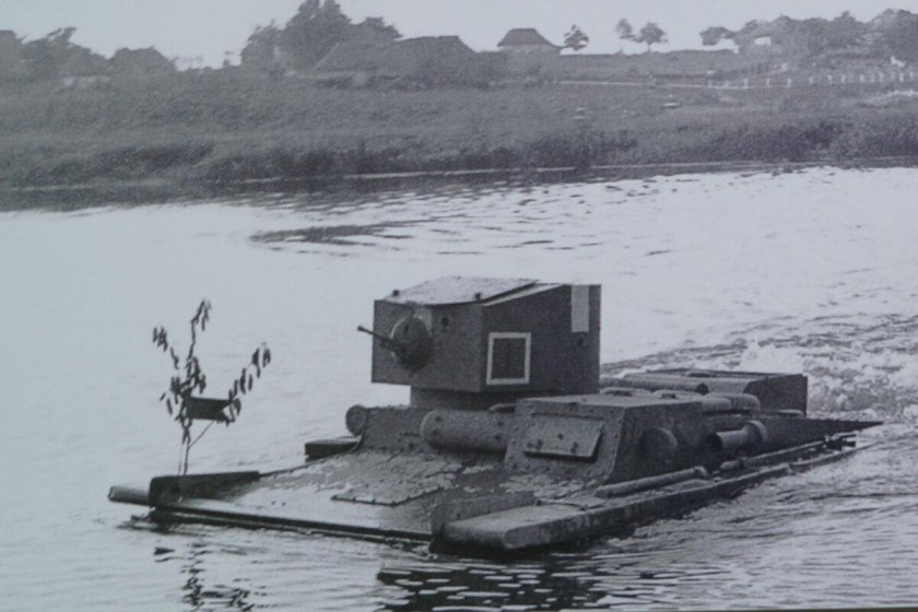 Т-37а плавающий танк