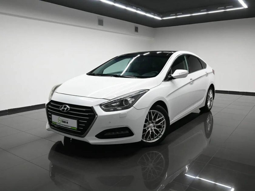 Белый hyundai i40 i рестайлинг 2.0 at (150 л.с.) с пробегом