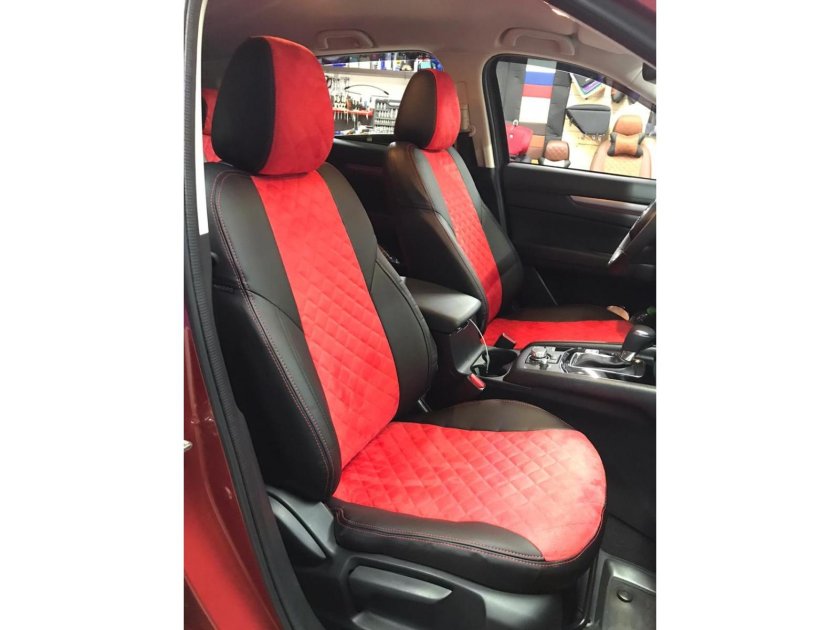 Чехлы Мазда СХ 5 алькантара