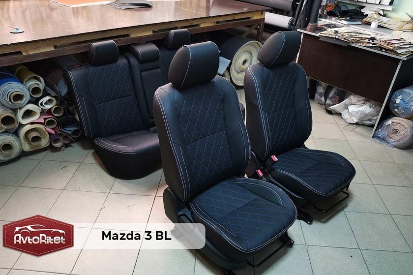 Чехлы на сиденья Мазда 3 BL