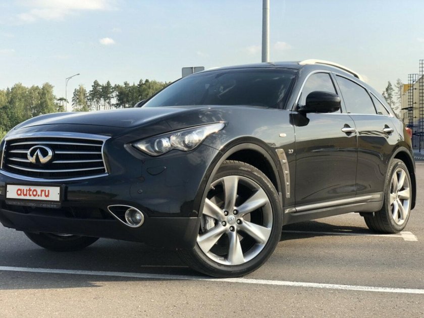 Инфинити qx70 черный