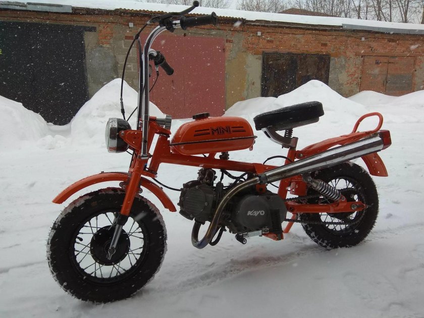 Мини мокик Рига