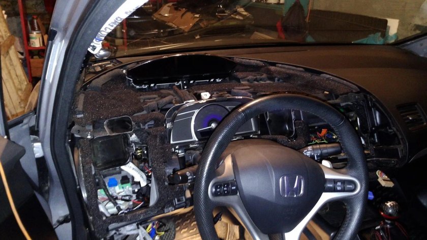 Снятие торпеды Хонда Цивик