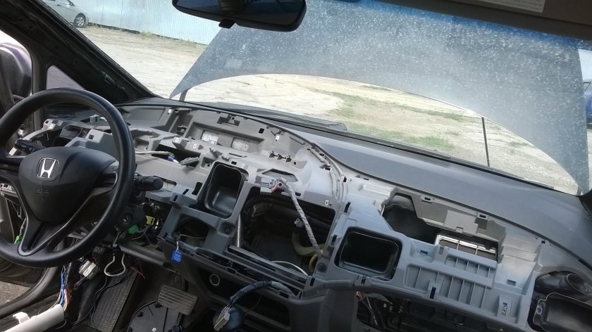 Снятие Торпедо Хонда Цивик 4д