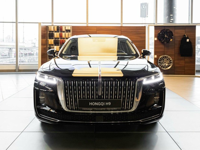 Hongqi h9 черный