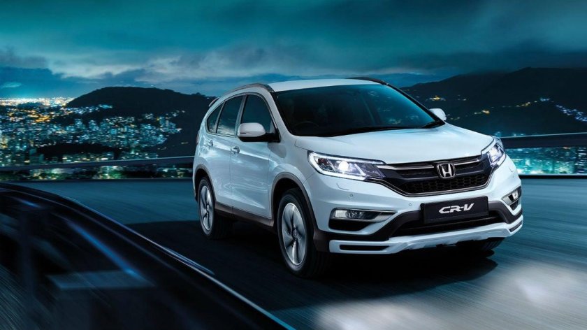 Honda CR-V 2015 белая