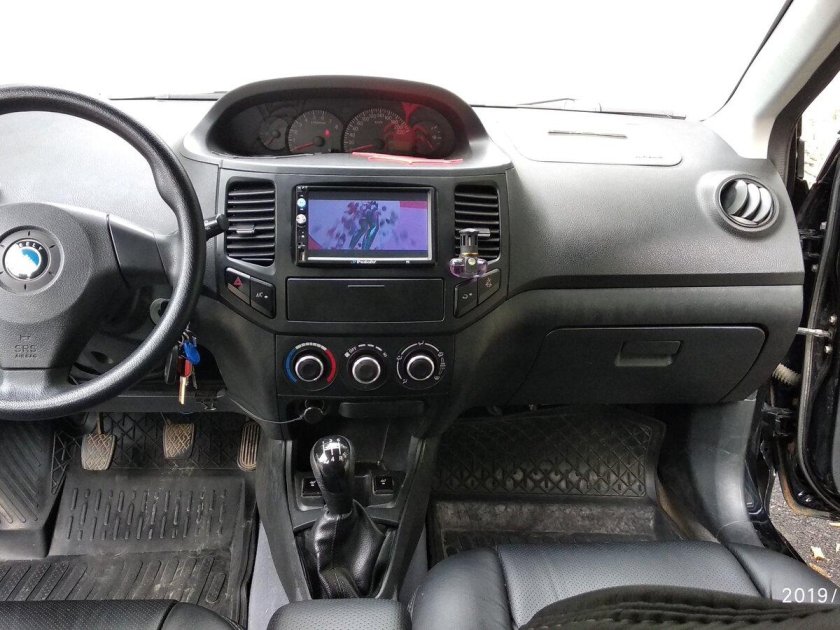 Geely MK 2013 салон