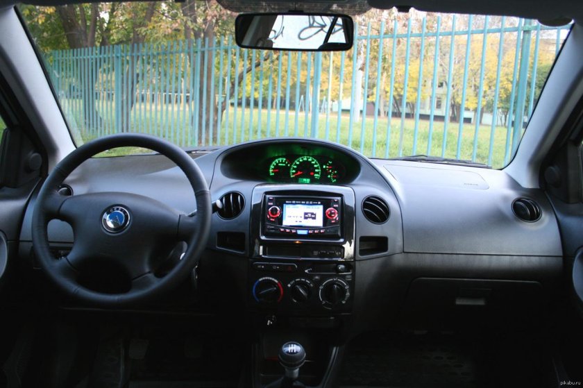 Geely MK 2008 салон