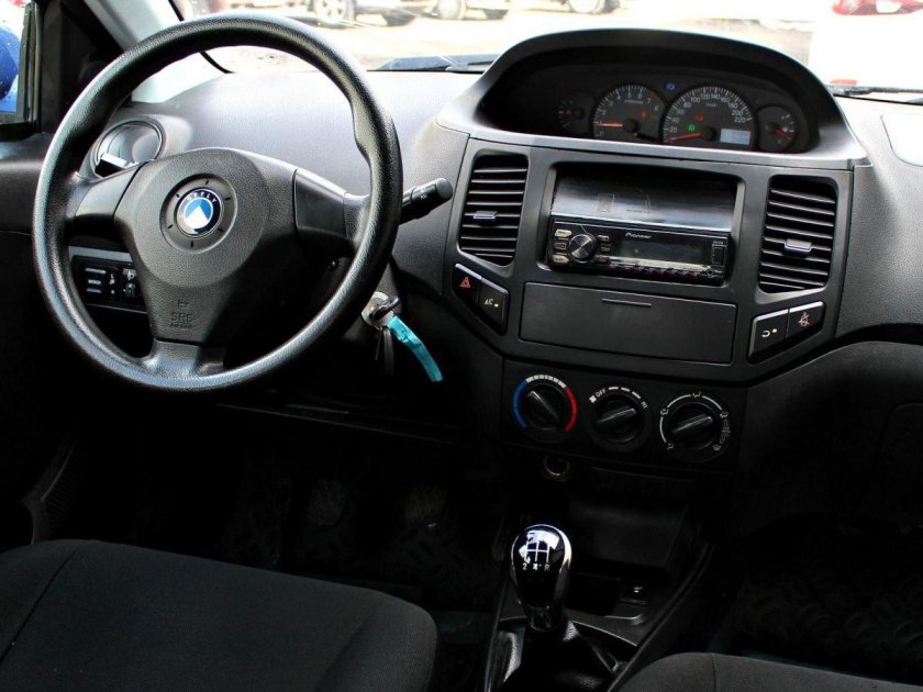 Geely MK 2011 салон