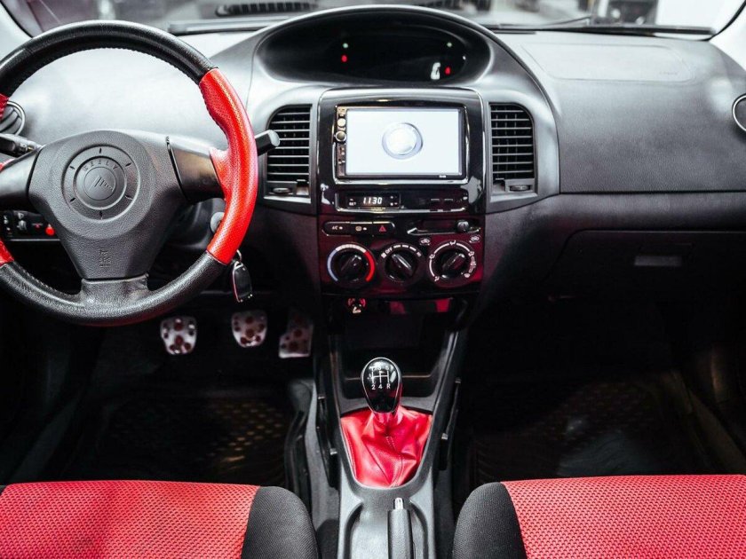 Geely MK Cross 2013 панель