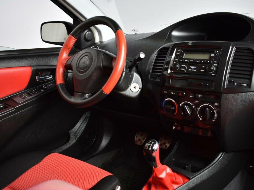 Джили МК кросс салон