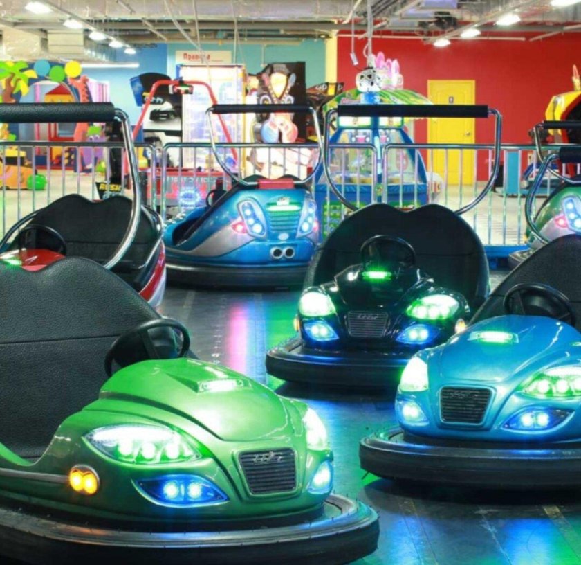 Парк Гагарина аттракцион автодром