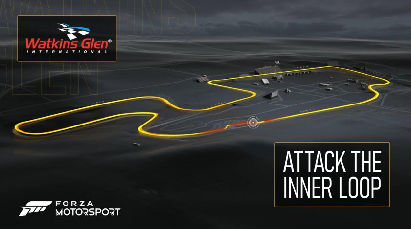 Схема гоночной трассы