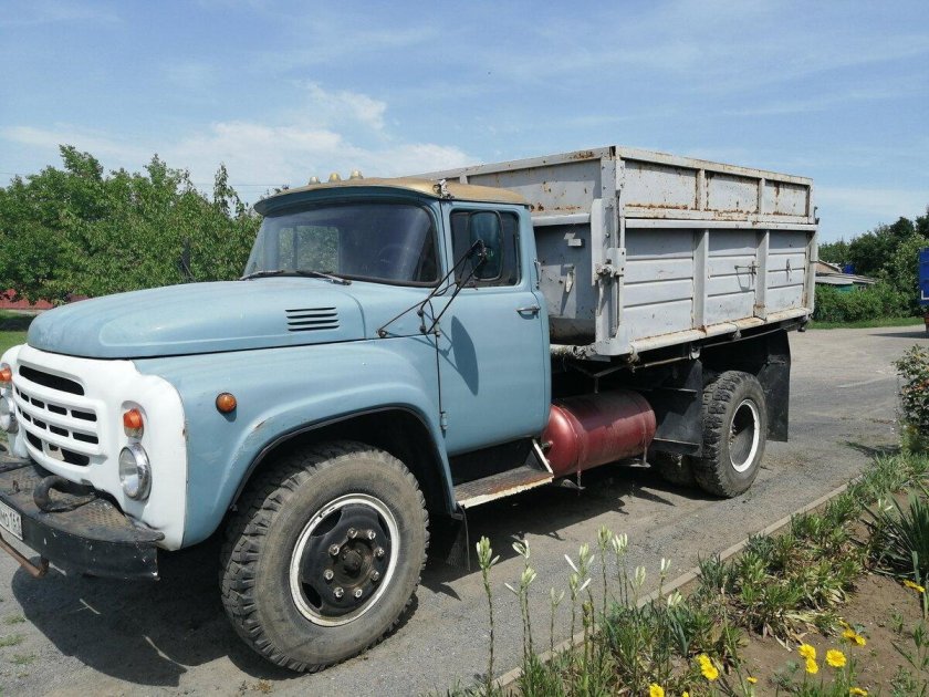 Зил 130 самосвал колхозник