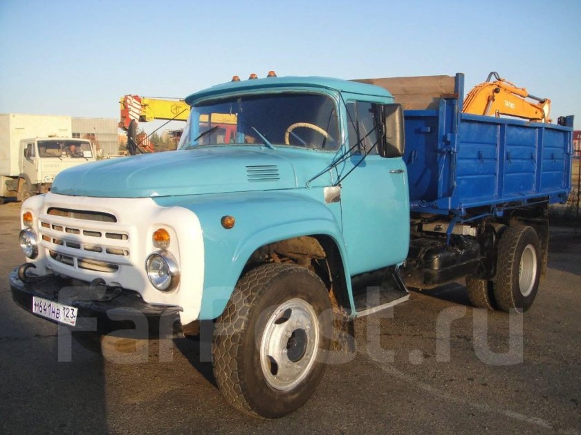 Фото ЗИЛ 130 самосвал сельхозник