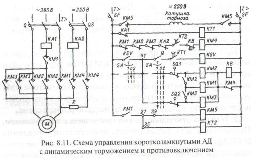 Схема плавного пуска электродвигателя 380в 55квт