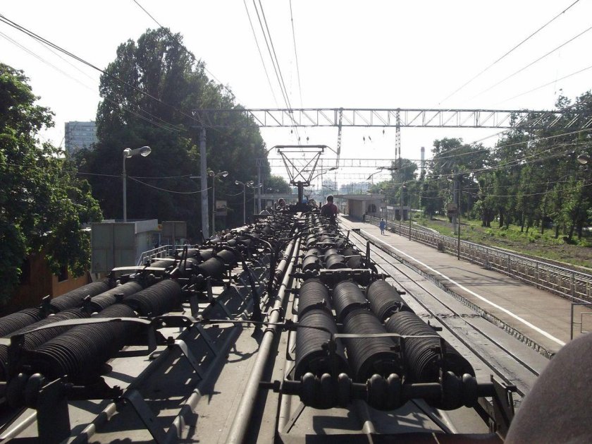 Тормозные реостаты электропоезда