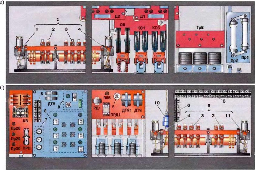 Реверсивно тормозной переключатель эд4м