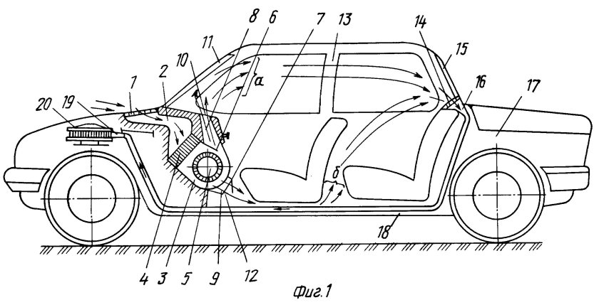 Компоновочная схема электромобиля