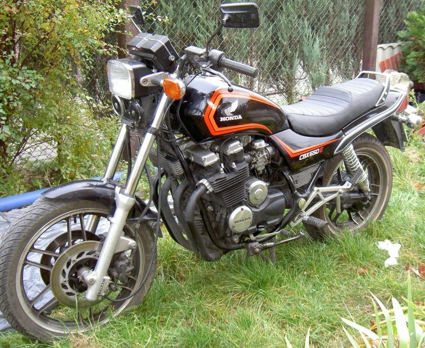 Honda cbx650e reduced Effect