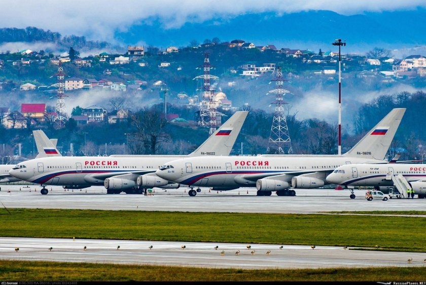 Ил-96 президентский борт