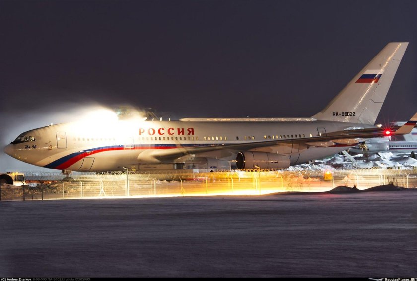 Ил-96 президентский борт