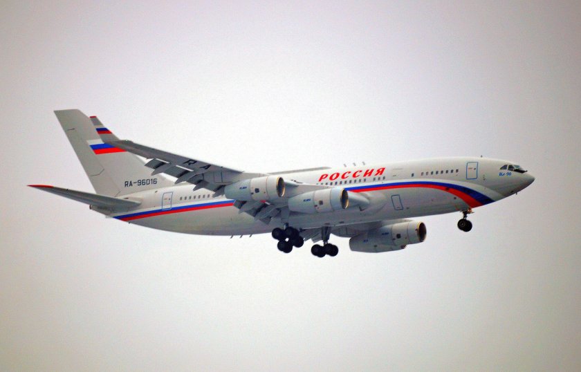 Президентский самолет ил 96
