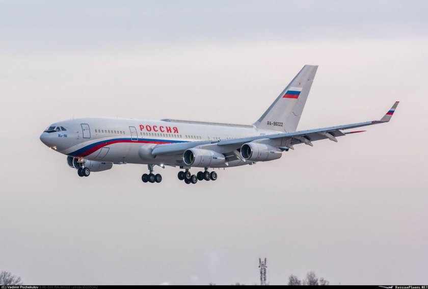 Ил 96 борт номер 1