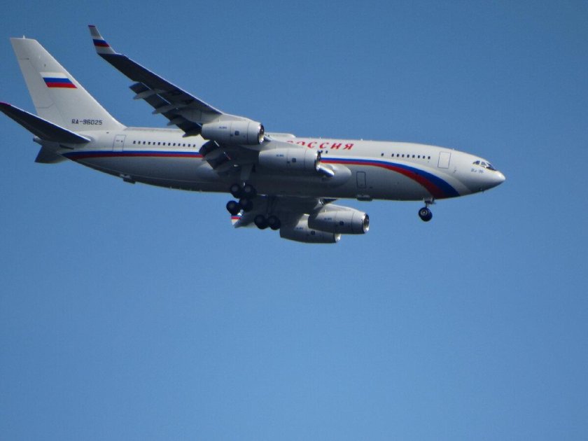 Президентский самолёт ил-96-300пу